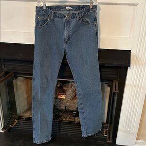 Wrangler Men's Straight Blue Jeans